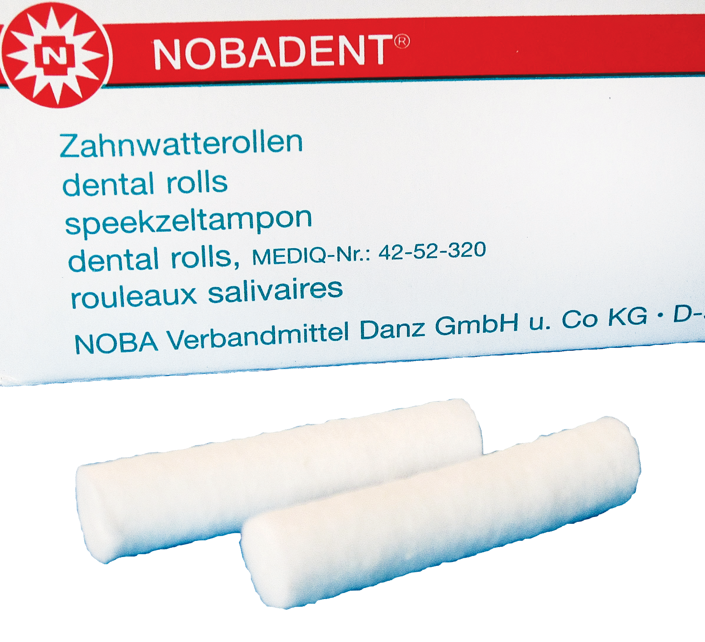 NOBADENT® Zahnwatterollen