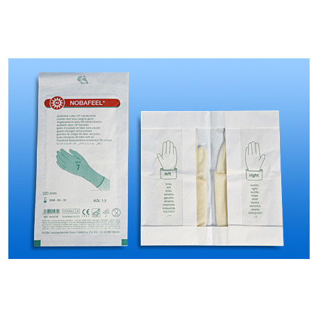 NOBAFEEL® OP-Handschuhe Latex - steril, Latexhandschuh, Hygienehandschuh