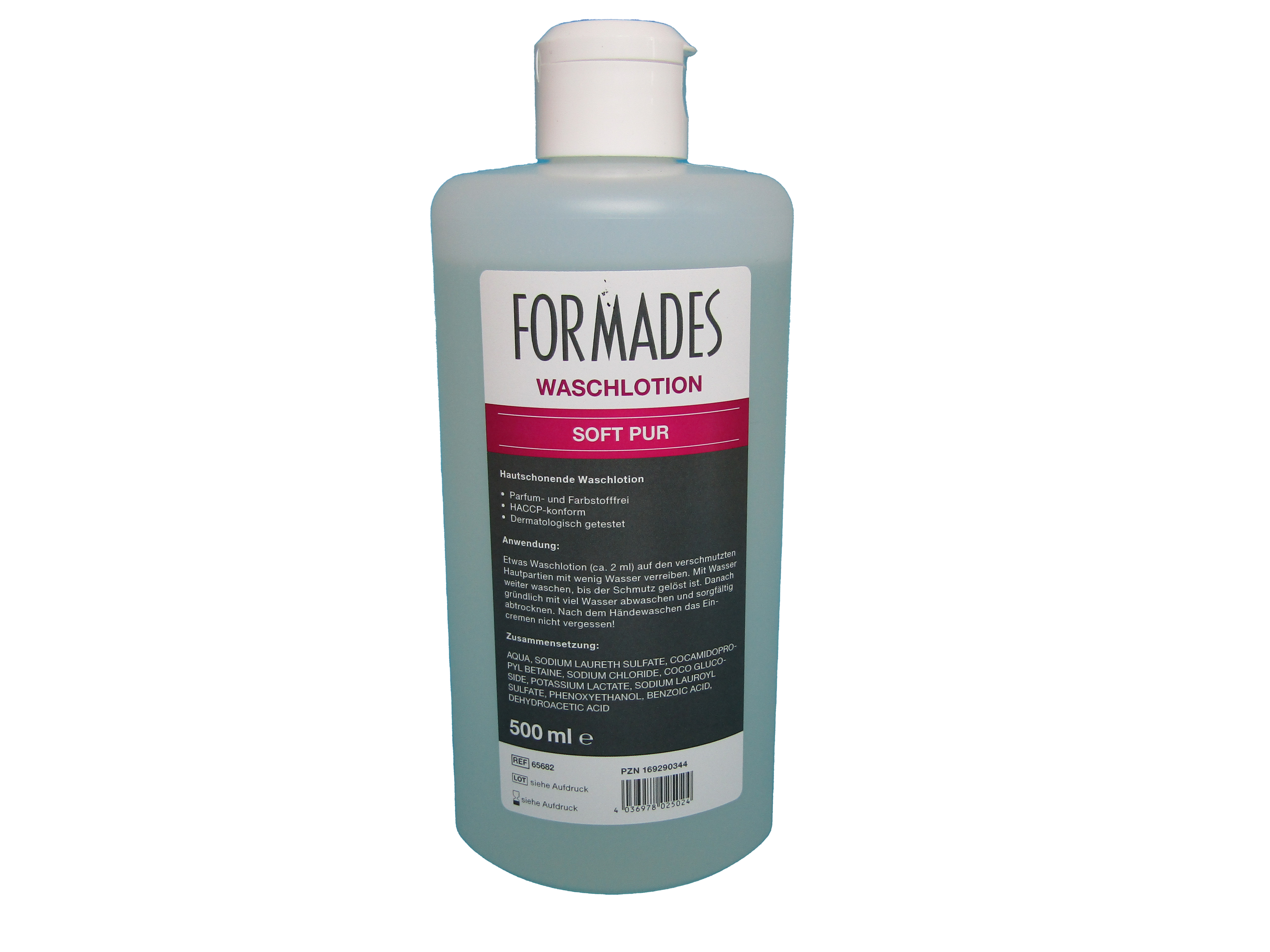 Waschlotion, Duschgel, Waschgel Formades soft pur