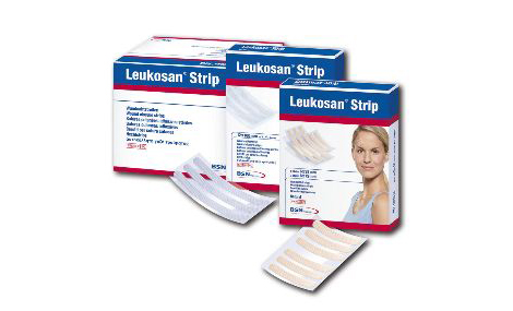 Leukoplast Strip Wundnahtstreife, Streifenpflaster - weiss