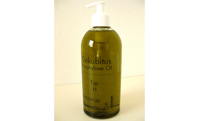Dekubitus Prophylaxeöl, Pflegeöl, Reinigungsöl