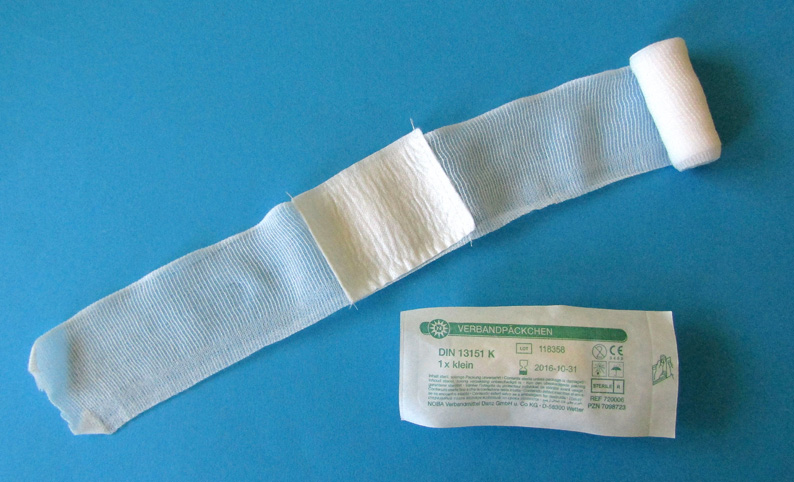 Noba Verbandpäckchen, Schnellverband, Verband, Wundabdeckung, Wundauflage