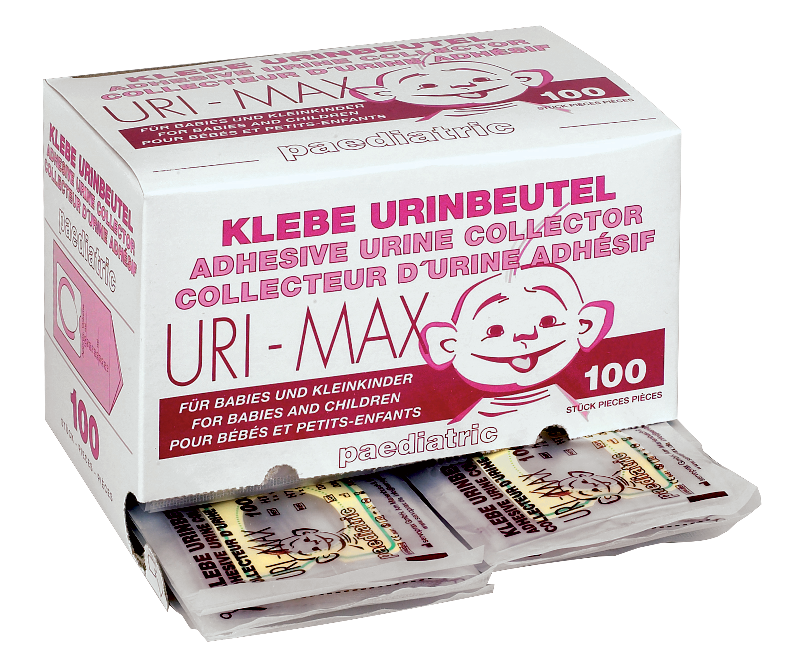 Kinder Urinklebebeutel, Klebebeutel, Urinbeutel