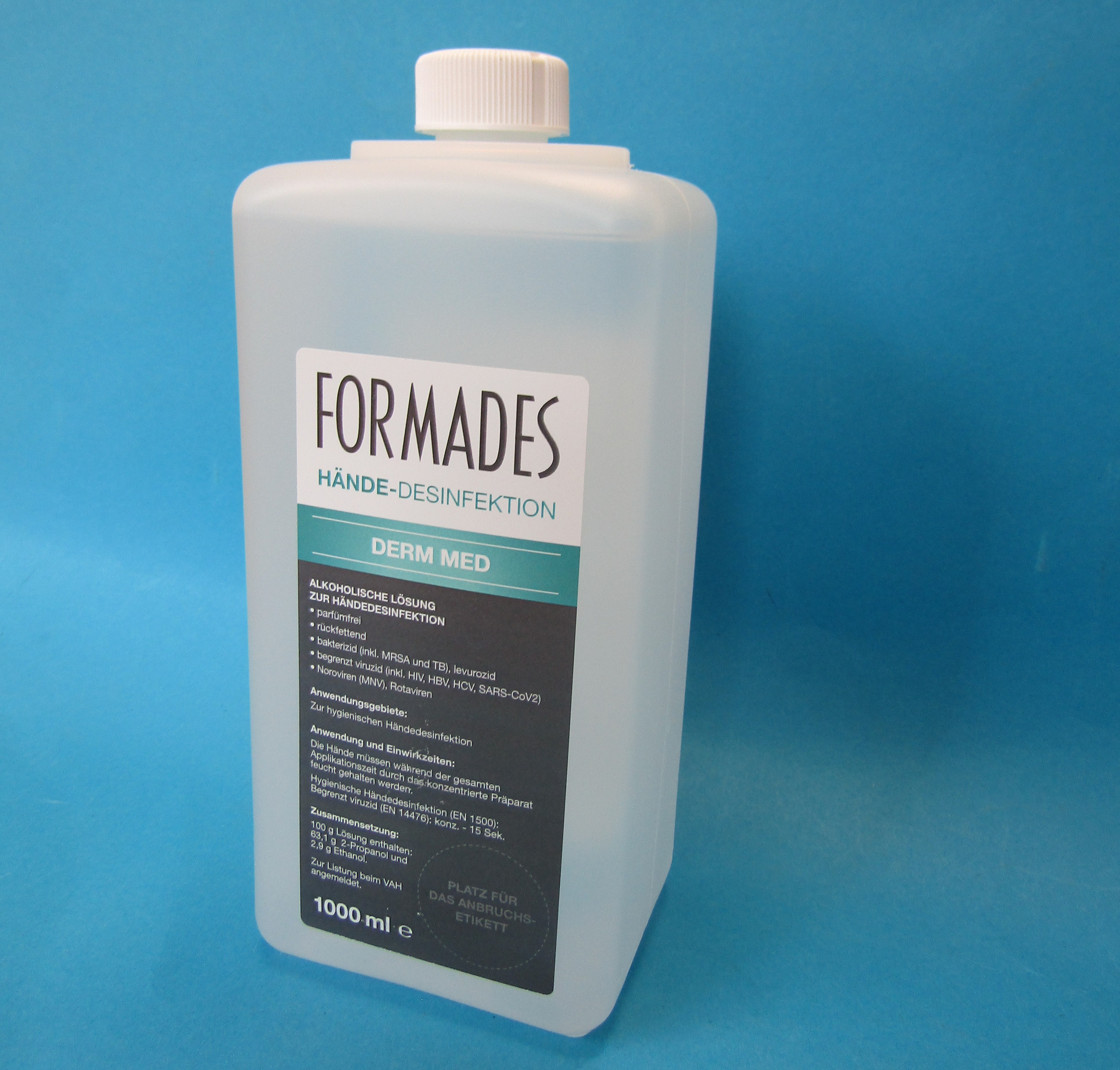 Formades Derm Med, Desinfektion, Händedesinfektion, Hautfreundliches Desinfektionsmittel