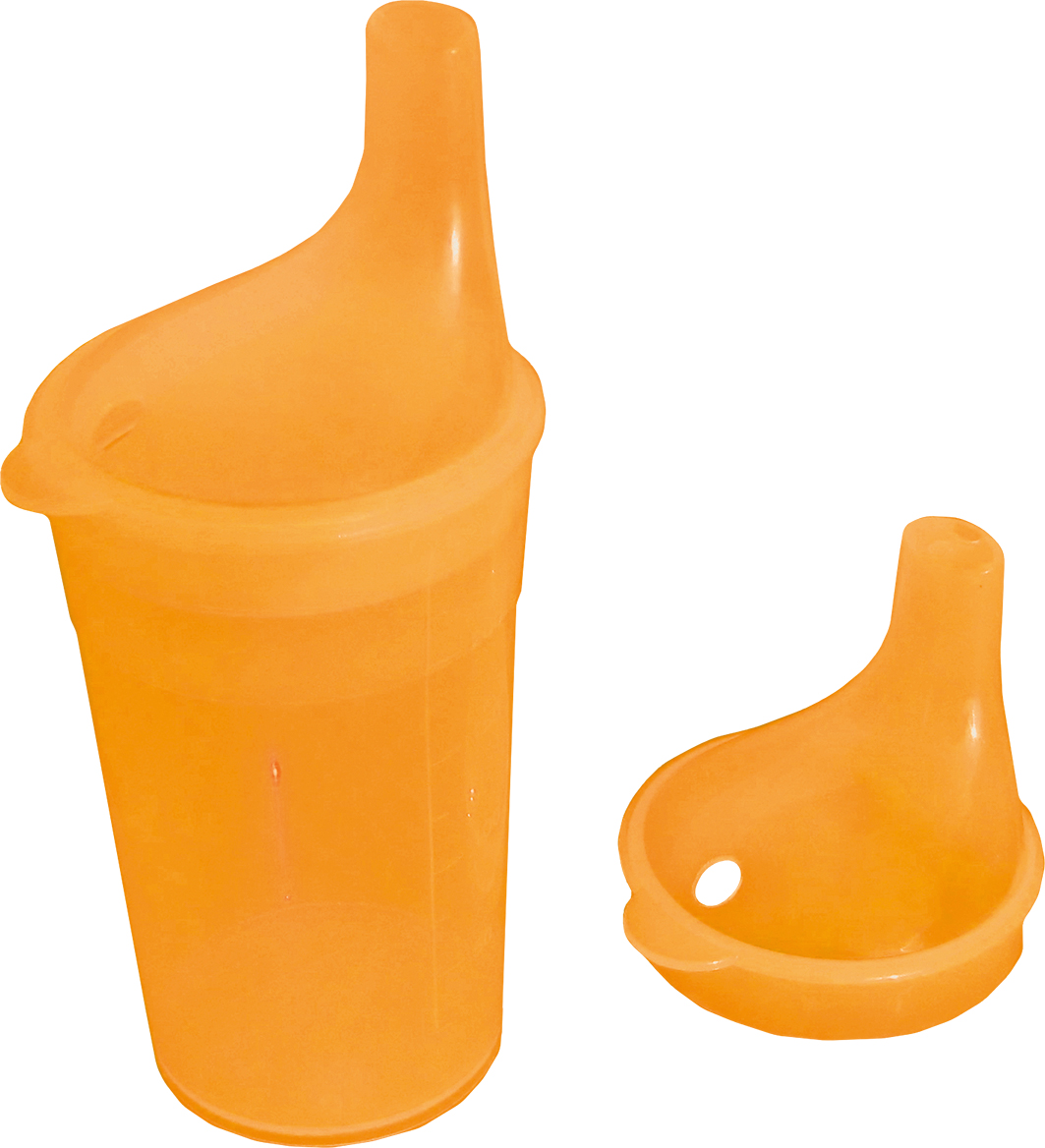 Trinkbecher-Set, Trinkhilfe, Gebissdose, Becher