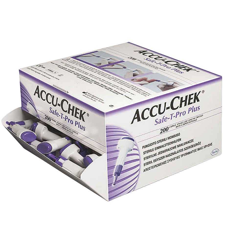 ACCU-CHECK Safe T-Pro Plus Stechhilfe, Blutabnahme, Nadelschutz