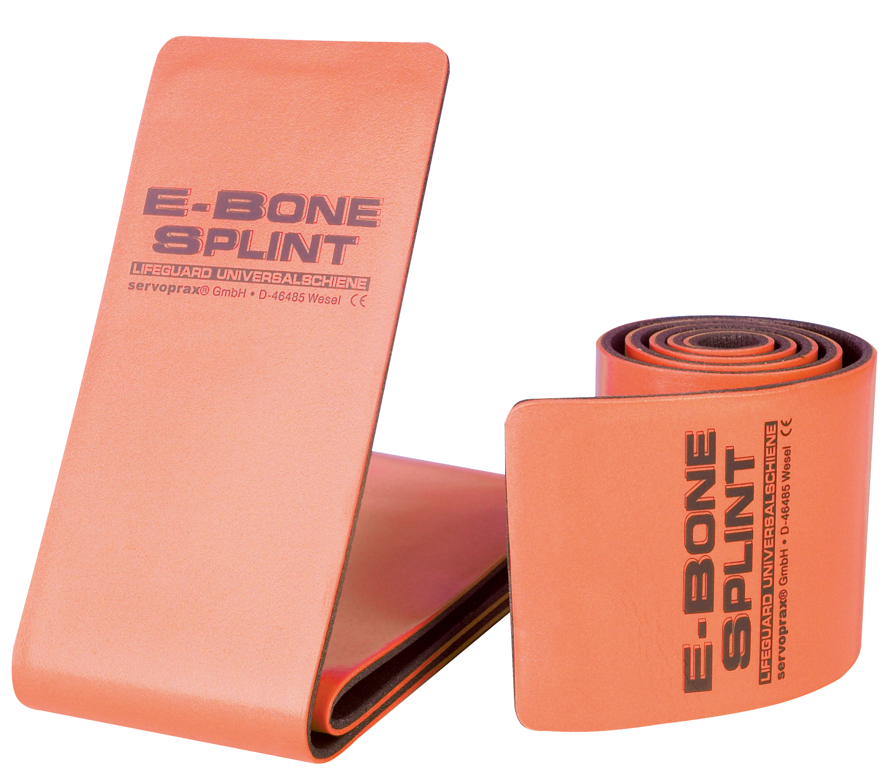 Lifeguard E-Bone Splint - Mini, Farbe: grau-orange