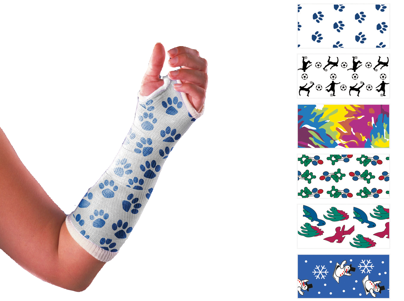 DELTA-CAST® Prints, Design-Gipsverband