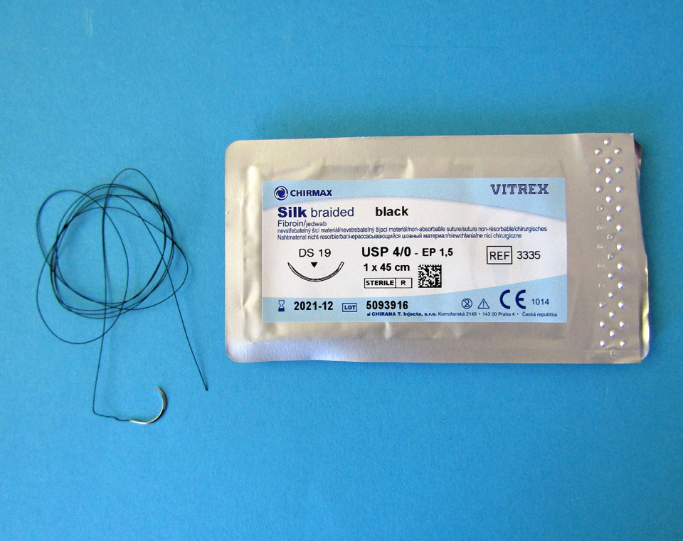 SILK Nahtmaterial, Suturmaterial