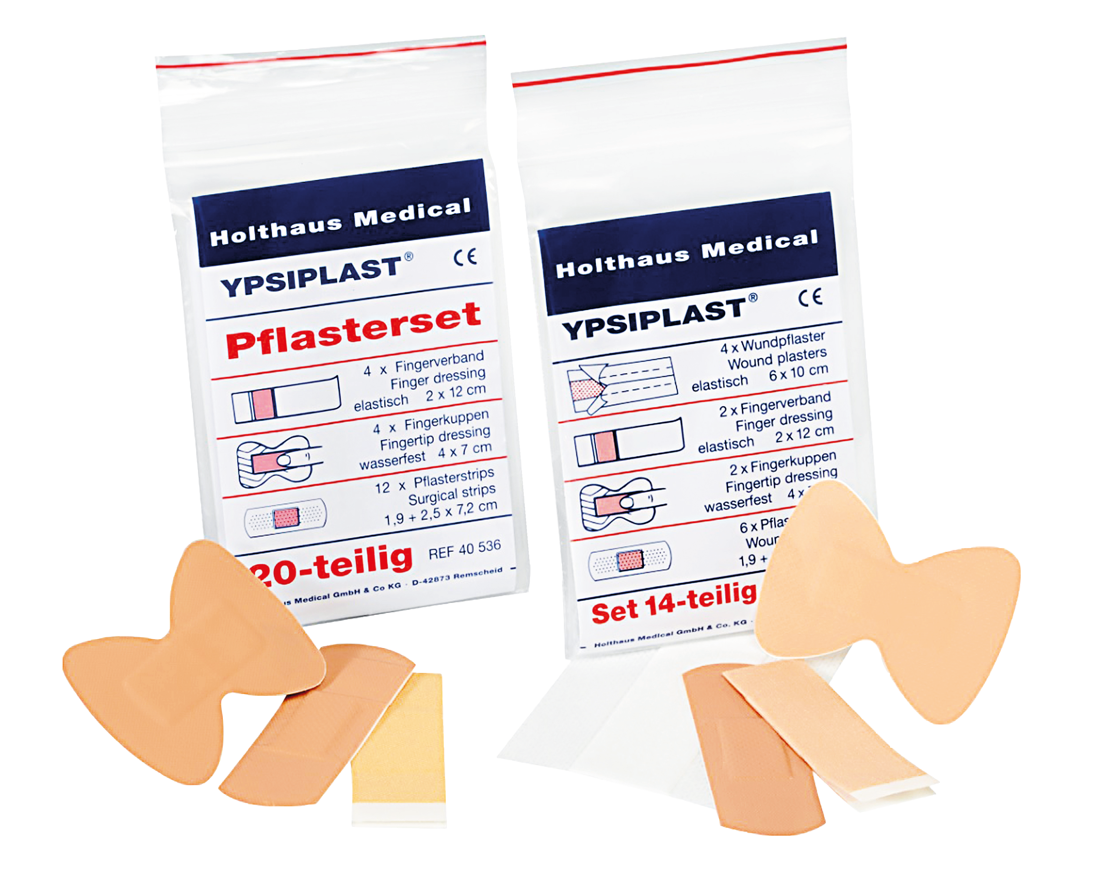 YPSIPLAST® Pflasterset „DIN", Pflasterpackung, Wundpflasterset