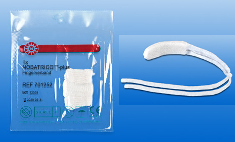 Nobatricot plus, Fingerverband, Fertigverband