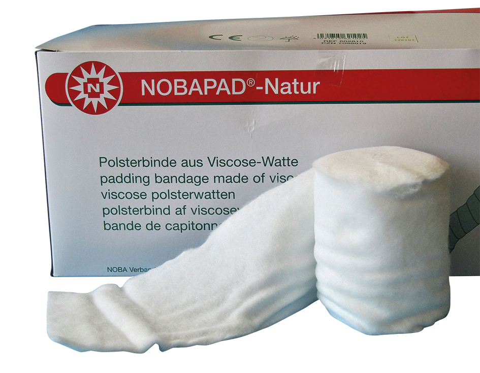 NOBAPAD® Polsterbinde, Watte, Unterzugbinde, 

Polsterwattebinde, 

Schutzbinde