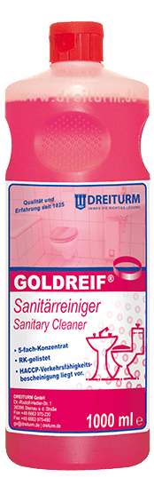 Sanitärreiniger Goldreif 1L, Badreiniger