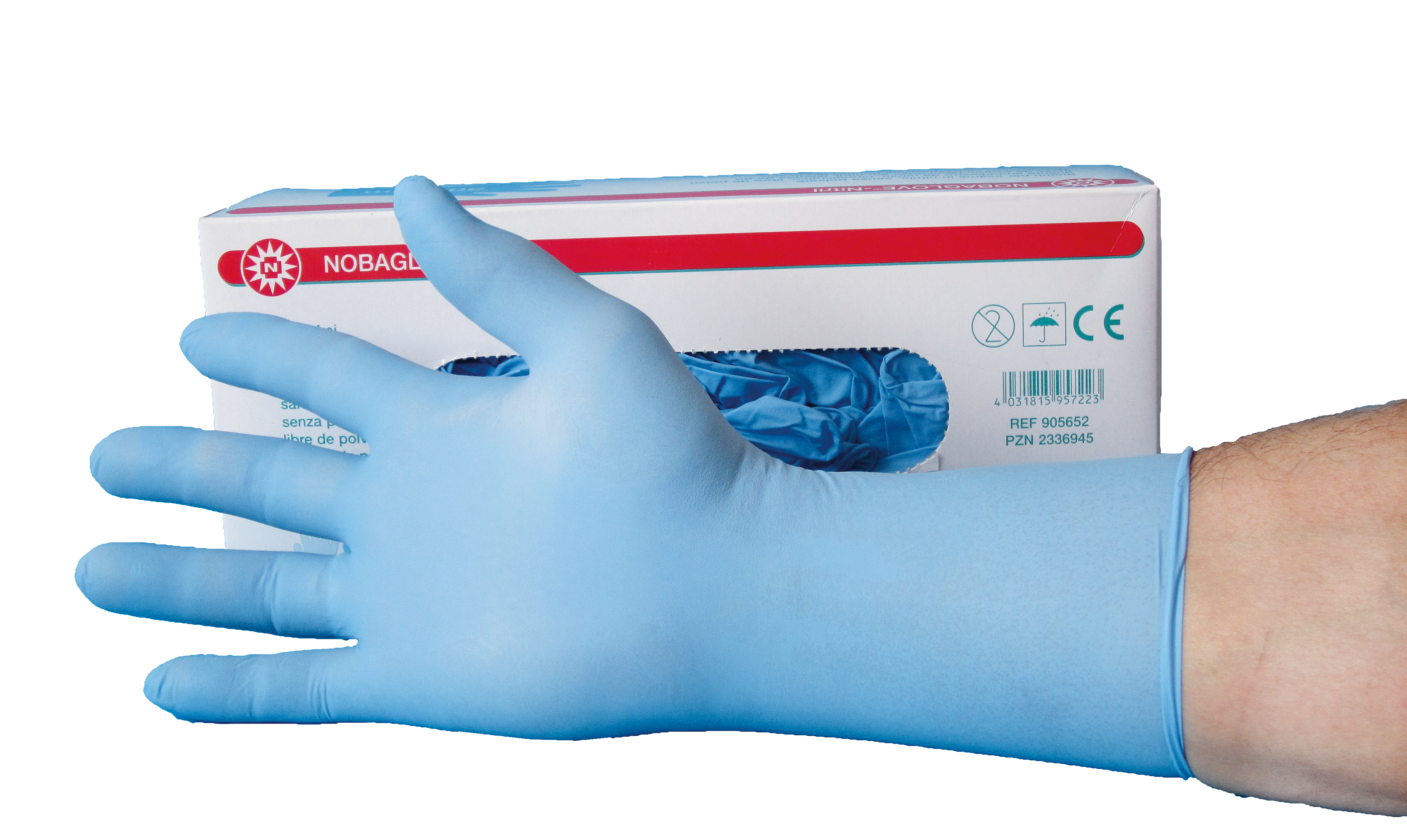NOBAGLOVE® Untersuchungshandschuhe Nitril, Handschuh, Hygienehandschuh, Einmalhandschuh