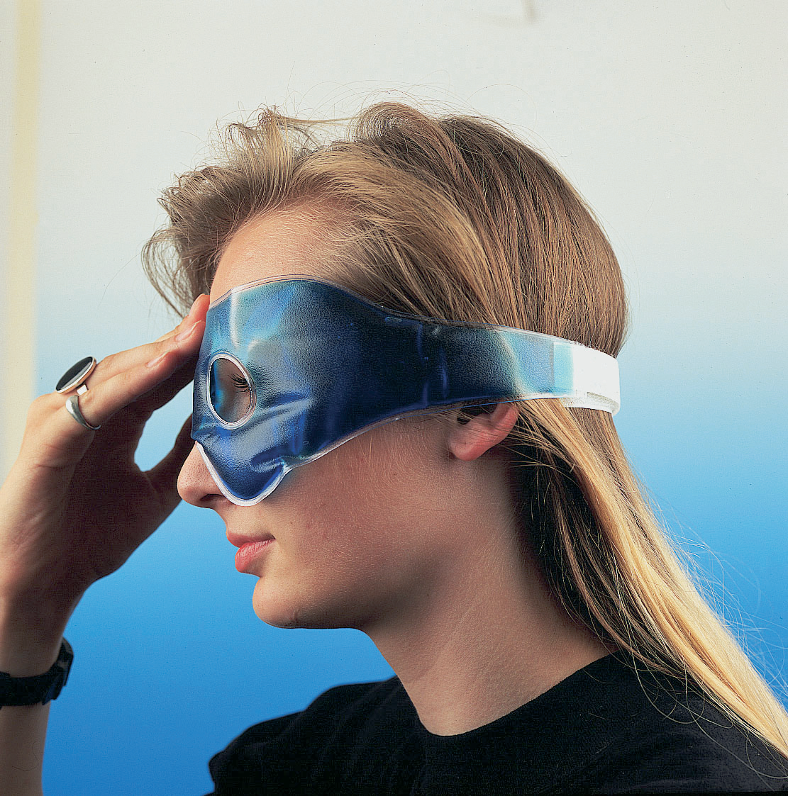 Migränebrille, Kühl- u. Wärmebrille, Augenmaske, Gelmaske, Migränemaske