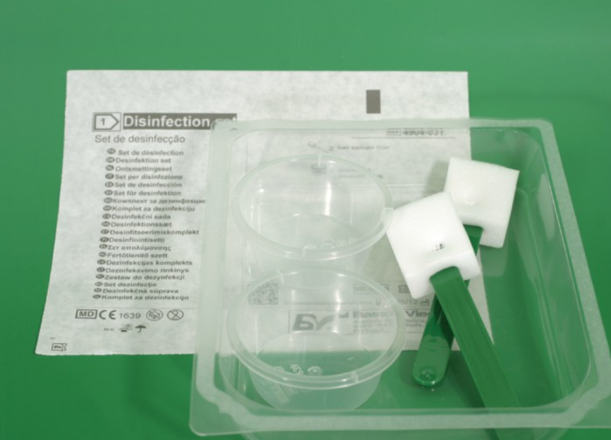 Desinfektionsset, Reinigungsset