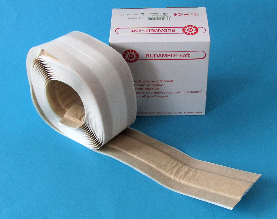 RUDAMED® soft, Rollenpflaster, Pflaster, Wundschnellverband