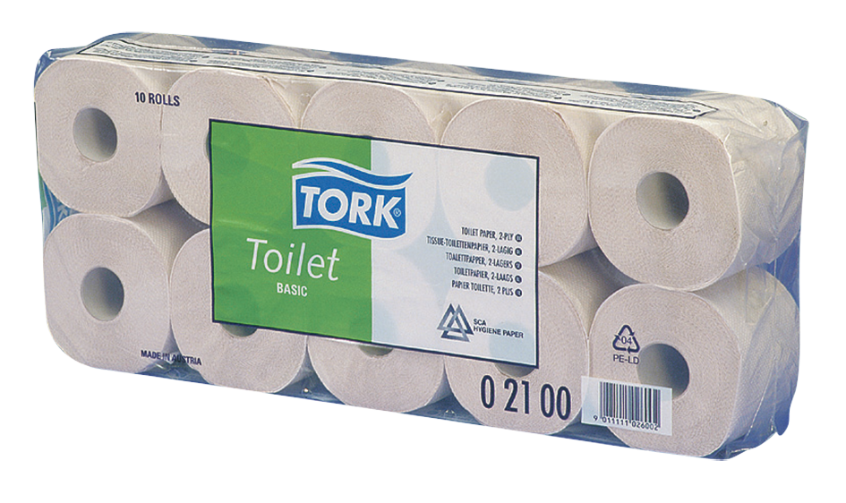 S2053:TORK Toilettenpapier – Toilett-Basic, WC-Papier, Hygienepapier