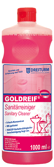 Sanitärreiniger Goldreif 1L