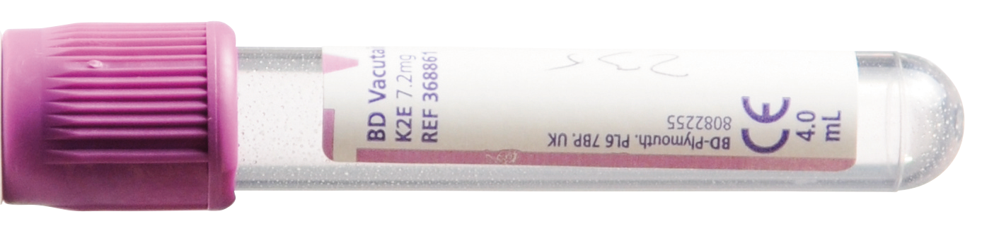 BD Vacutainer EDTA - Röhrchen, Blutabnahme, Röhrchen