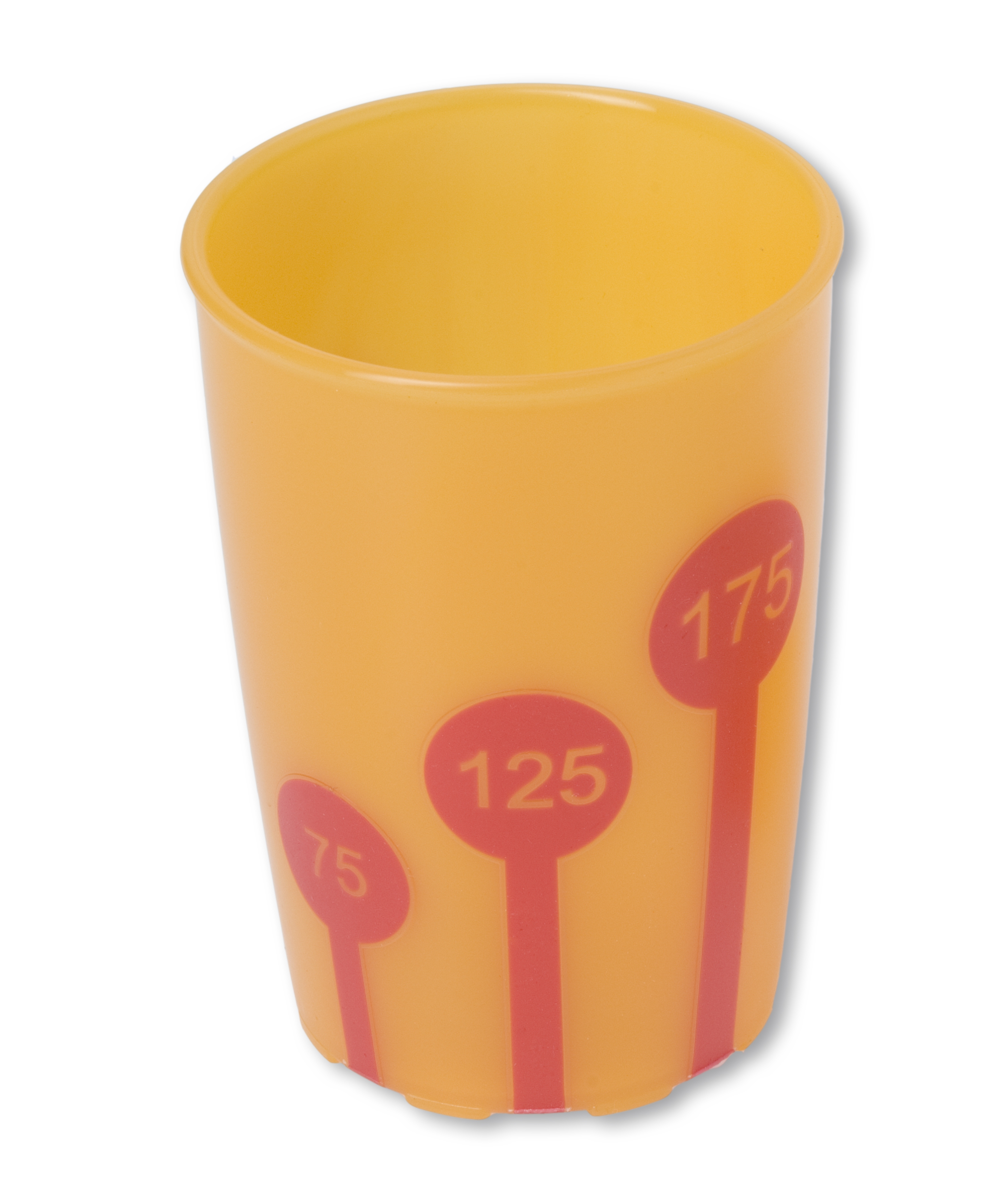 Becher mit Antirutsch-Skala 220 ml