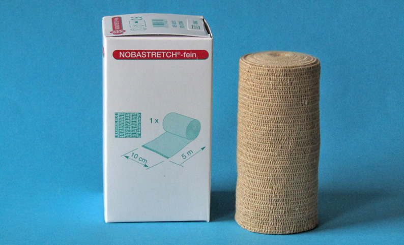 NOBASTRETCH® fein Langzugbinde, Kompressionsbinde, 

elastische Binde