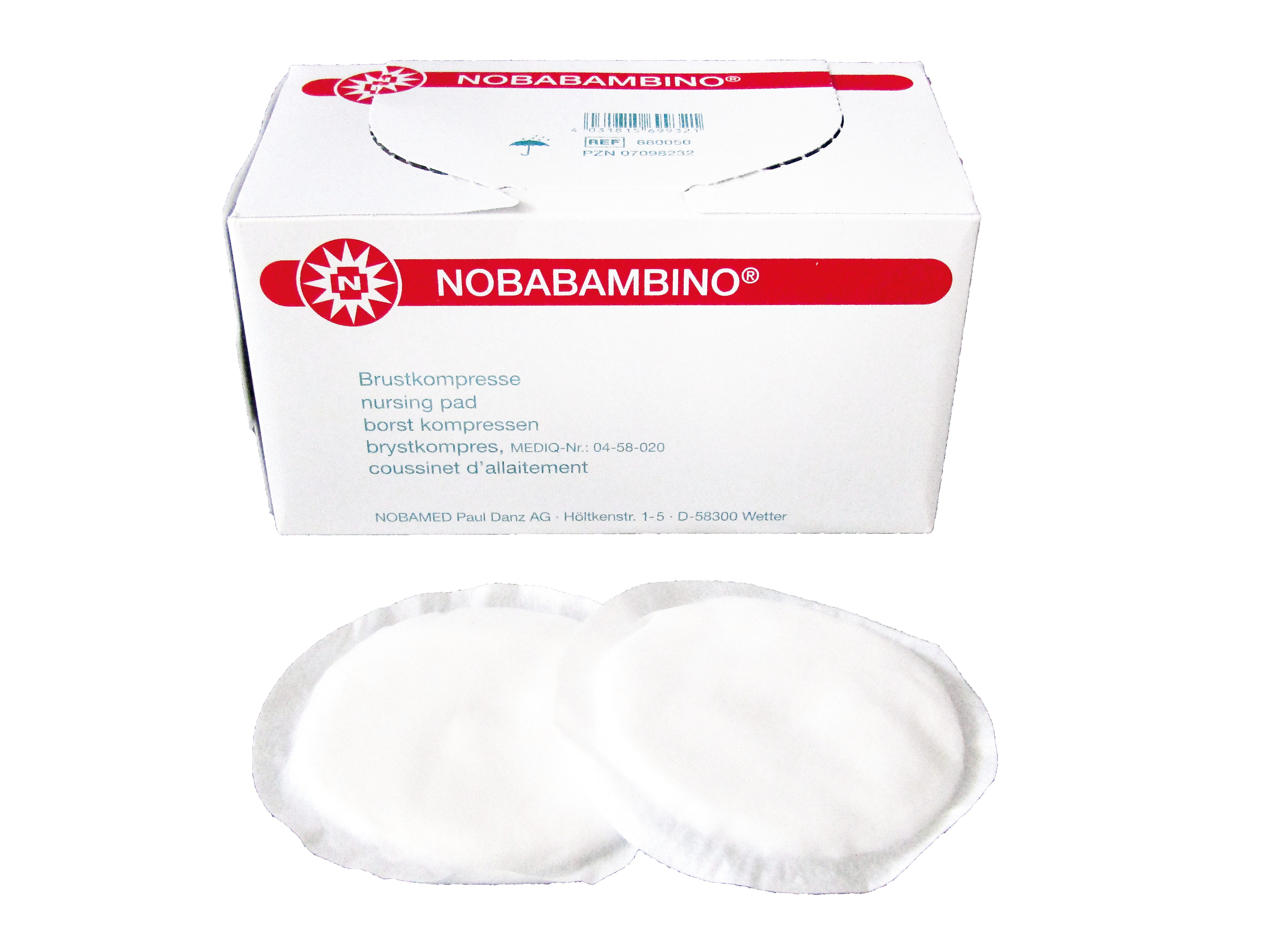 NOBABAMBINO® Brustkompresse, Stilleinlage
