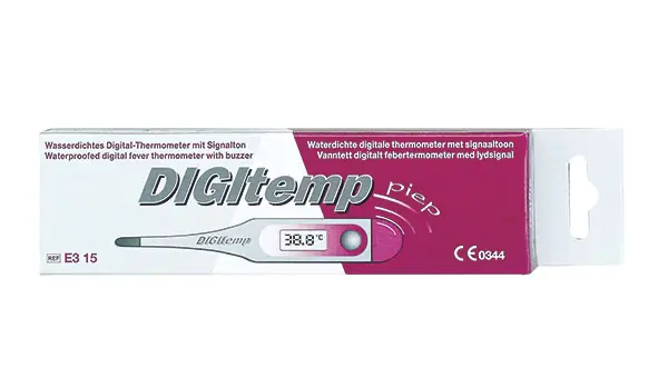 Fieberthermometer digital, Temperaturmesser